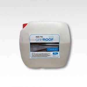 Res Tec GRP roof catalyst 5kg - added to resin and topcoat to enable curing