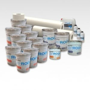 Contents - 90m2 Restec Fibreglass Roofing Kit 2 layer x 450g