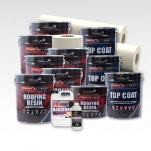 Contents - 100m2 Cromar Pro GRP Roofing Kit 450g