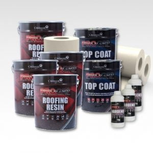 Contents - 60m2 Cromar Pro GRP Roofing Kit 450g