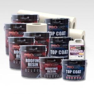 Contents - 80m2 Cromar Pro GRP Roofing Kit 450g