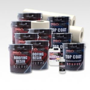 Contents - 90m2 Cromar Pro GRP Roofing Kit 450g