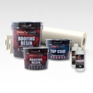 Contents - 15m2 Cromar Pro GRP Roofing Kit 600g
