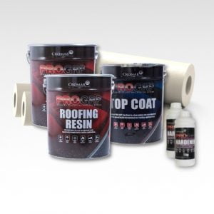 Contents - 20m2 Cromar Pro GRP Roofing Kit 600g