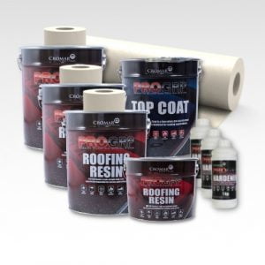Contents - 35m2 Cromar Pro GRP Roofing Kit 600g