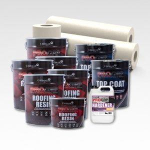 Contents - 60m2 Cromar Pro GRP Roofing Kit 600g