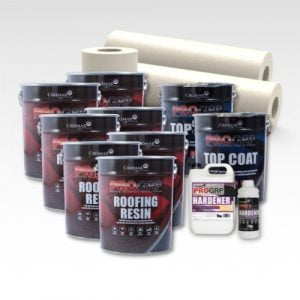 Contents - 70m2 Cromar Pro GRP Roofing Kit 600g