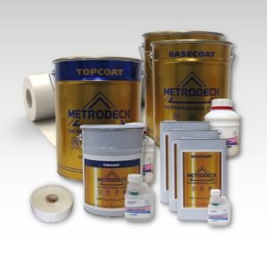 Contents - 40m2 Metrodeck Fire Rated Fibreglass Roofing Kit 450g