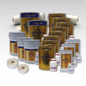 Contents - 100m2 Metrodeck Fire Rated Fibreglass Roofing Kit 600g
