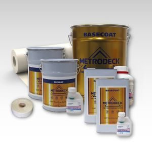 Contents - 15m2 Metrodeck Fire Rated Fibreglass Roofing Kit 600g