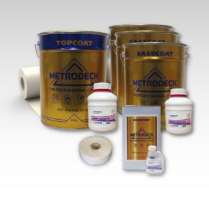 Contents - 35m2 Metrodeck Fire Rated Fibreglass Roofing Kit 600g