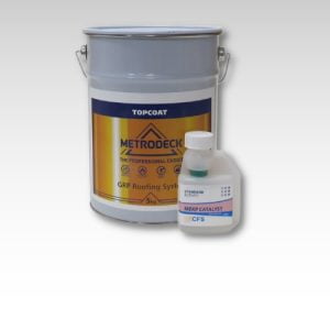 Metrodeck Roofing Topcoat 5kg - FAA commercial level fire retardant
