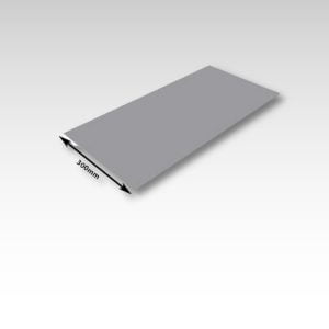 F300 GRP Roofing Flat Flashing Trim - 300mm wide - sold by metre
