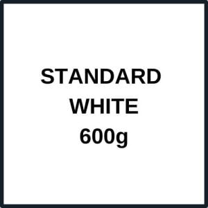 Colour swatch for RKD standard white fibreglass roofing kits 600g
